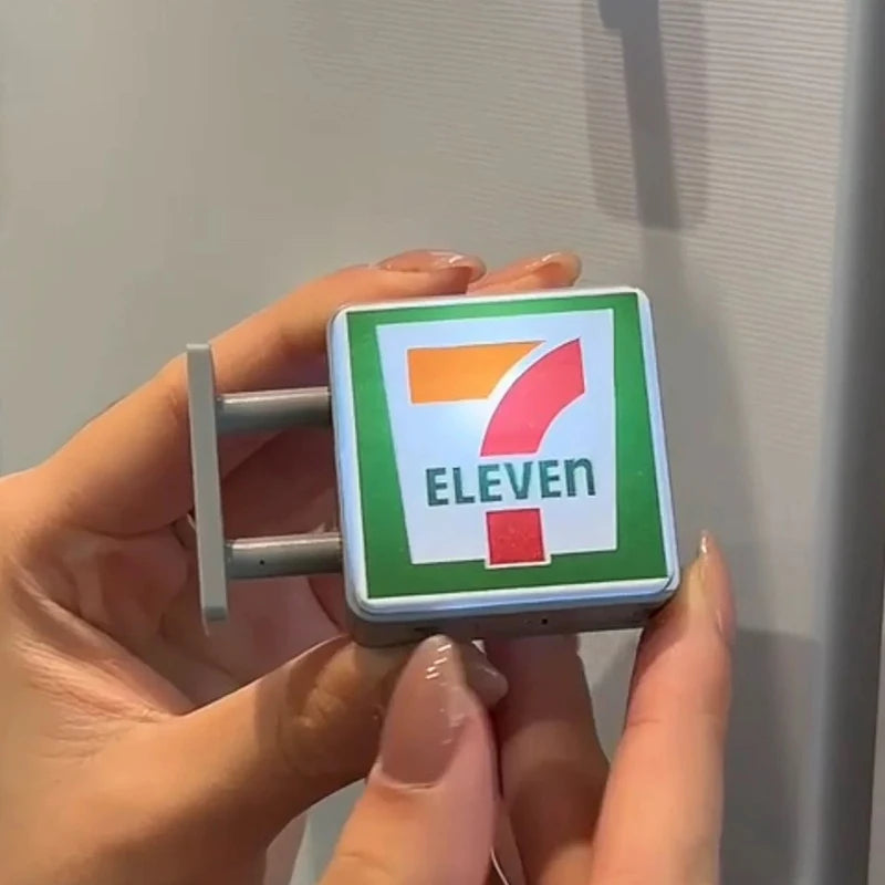 Tiny Convenience Store Fridge Magnetic