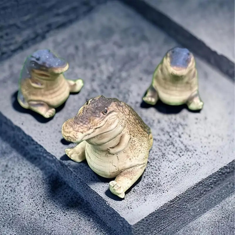 Tiny Alligator Figurine