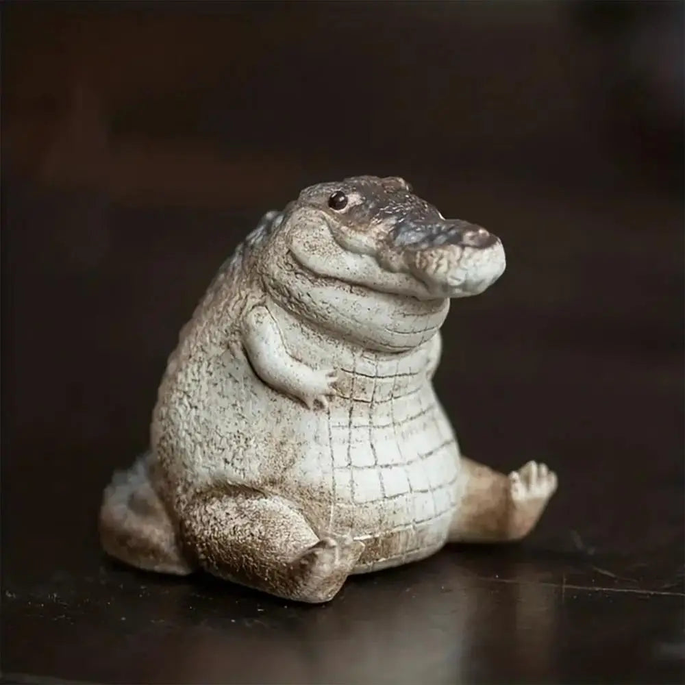 Tiny Alligator Figurine
