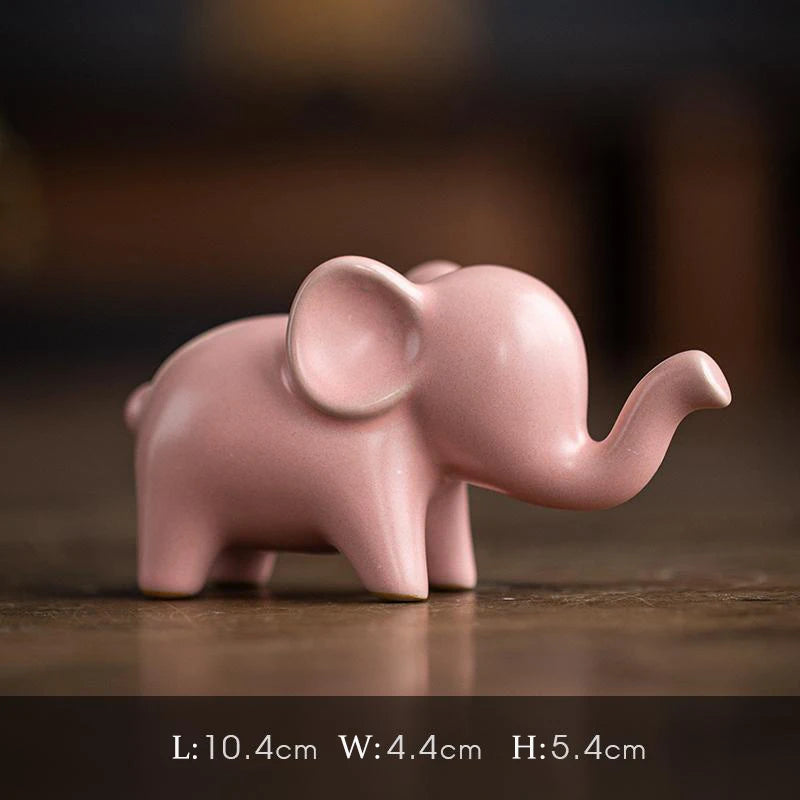Tiny Elephant Figurine