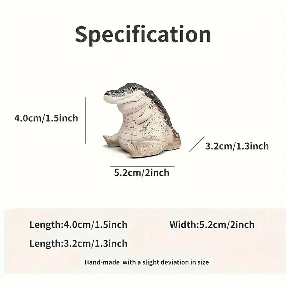 Tiny Alligator Figurine