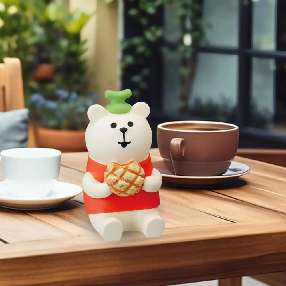 Tiny Baking Cat Figurines