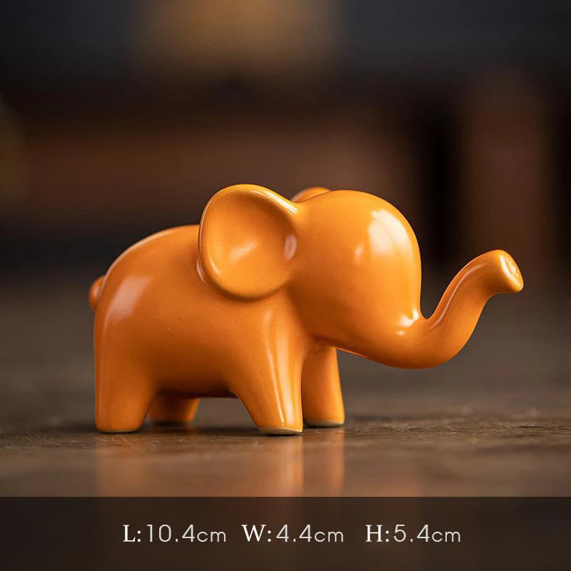 Tiny Elephant Figurine