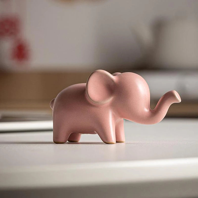 Tiny Elephant Figurine